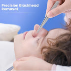 Pointed Tweezers for women Facial hair, Precision Tweezers for Eyebrows - Image 6
