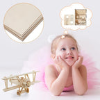 Vicenpal 24 Pcs Basswood Sheets 3 mm Plywood Sheets Unfinished Wood - Image 2