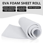 15mm Thick White Eva Foam Cosplay Sheets roll, 13.9" x 39" Premium eva Craft - Image 4
