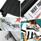PU Heat Transfer Vinyl 12"×10ft Roll Black – HTV - Image 4