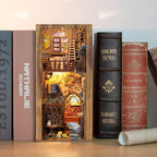 Fsolis Book Nook Kit, 3D Wooden Puzzles - Image 2
