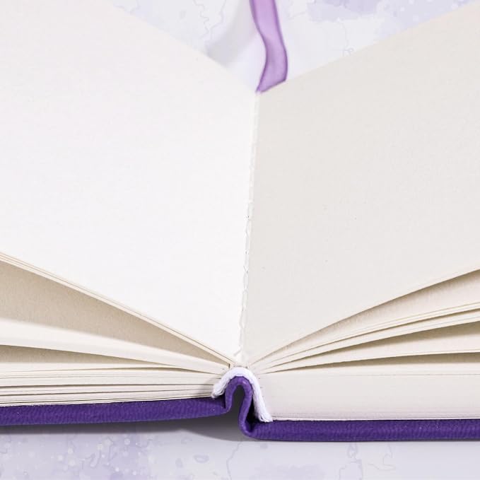 Hardcover Pocket Sketchbook, 98lb/160gsm Heavyweight Tiny Sketch Book, 80 - Image 4