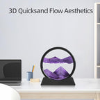 Moving Sand Art Liquid Motion, 3D Deep Sea Sandscape Color Quicksand Decor - Image 4