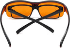 Eyekepper 100% Anti-Blue Light Blocking Fitover Glasses Wear Over Computer - Image 3
