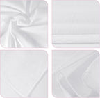 20/40 Pcs White Bandanas for Tie Dye DIY Blank Cotton Bandanas Plain - Image 4