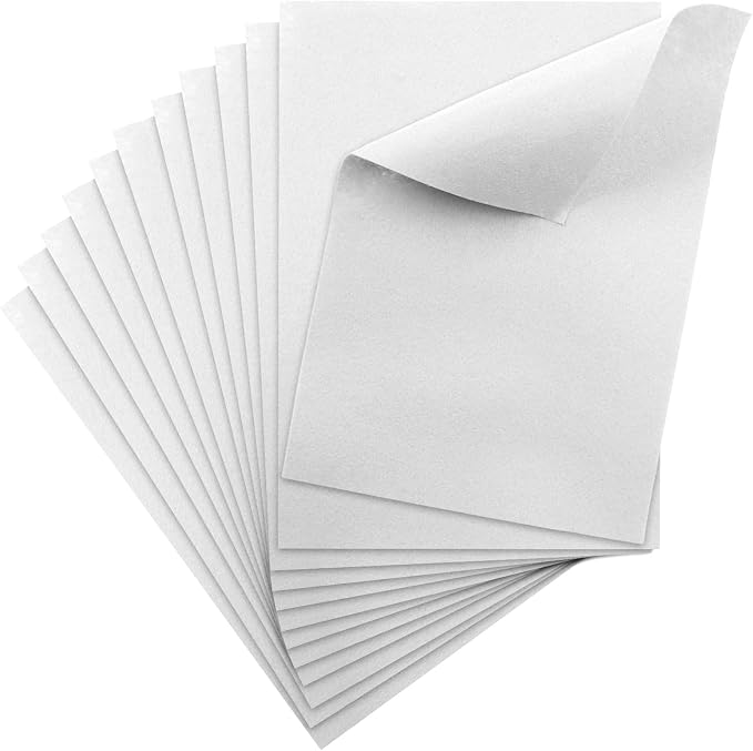 12 Pcs Felt Sheets, 7x11 Inch Stiff Felt by HARSKIYER