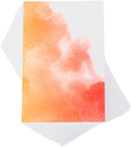 PATIKIL 100 Pcs Pure Cotton Watercolor Paper 140lb/300 GSM Water Coloring Paint by PATIKIL