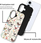 ZHEGAILIAN Case for iPhone 16, Chicken Farmhouse Animal Rooster Durable - Image 4