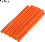 uxcell Mini Hot Glue Sticks for Glue Gun 11mm x 100mm Bright Orange 12pcs - Image 3