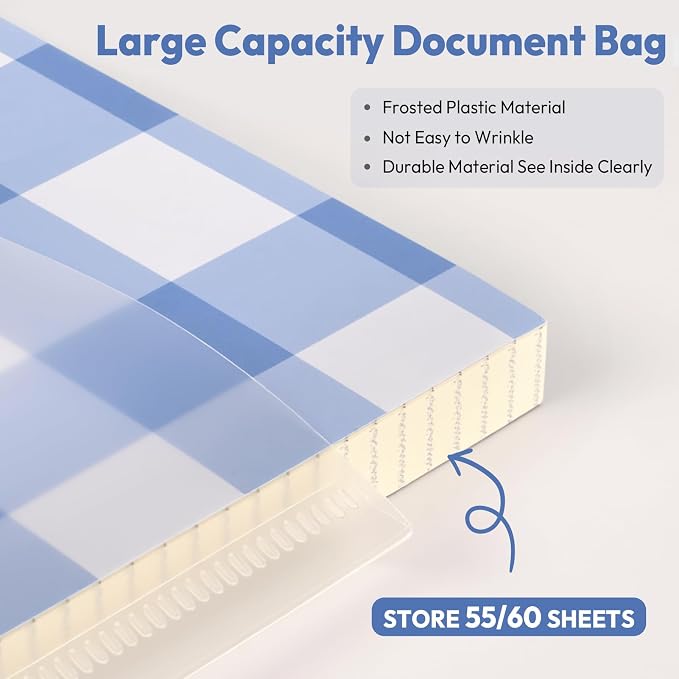 42 Pack 6x6 Scrapbook Paper Storage Organizer w/60 Label Stickers, Photos - Image 2