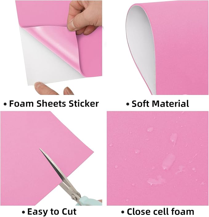 MEARCOOH Self Adhesive Foam Sheets - Image 3