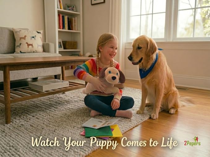 2Pepers Create Your Own Best Friend: DIY No-Sew Plush Dog Craft Kit - Image 3