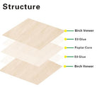 12 Pack Birch Plywood Sheets 1/8", 3mm Birch - Image 3