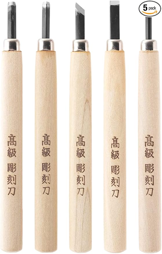 KAKURI Japanese Wood Carving Tools Set by KAKURI