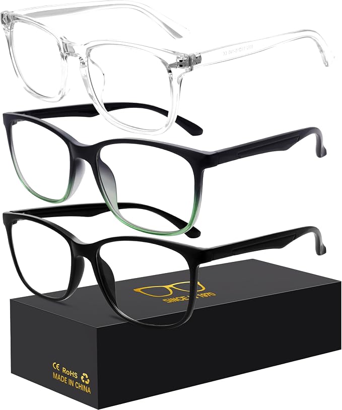 Oilway Blue-Light Blocking Glasses Computer Reading/Gaming/TV/Phones Glasses by Oilway