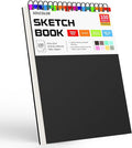 Soucolor 9x12 Hardcover Sketch Book Thick Sketchbook Drawing Paper by Soucolor