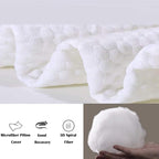 DOWNCOOL Full Body Pillow for Adults- Ultra Soft Long Bed Pillow - Image 3