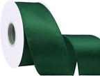 Forest Green 2.5 Inch Continuous 25 Yards Satin Wired Ribbon by Simplegoal
