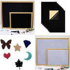 Mesheshe 40PCS Self Adhesive Felt, DIY Self Adhesive Fabric - Image 4
