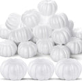 Lenwen 24 Pcs Fall White Foam Pumpkins by Lenwen