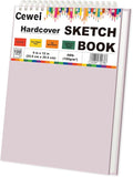 Cute Sketch Book for Kids Ages 8-12 Girls, 1 Pack-100 Sheets Purple Sketch Book by Unknown