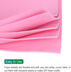 MECCANIXITY EVA Foam Sheets Pink 35.4 Inch x 19.7 Inch 2mm Thick Crafts Foam - Image 3