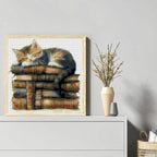 KYOQFVN Cat Counted Stamped Cross Stitch Kits - Image 6