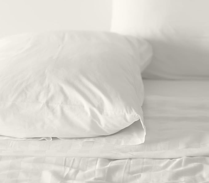 RUVANTI 100% Cotton Sheets – Full Size Percale Bedding, Cooling & Breathable - Image 9