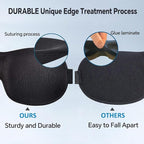 YIVIEW Sleep Mask for Back and Side Sleeper Pack of 3, 100% Light Blocking 3D - Image 7