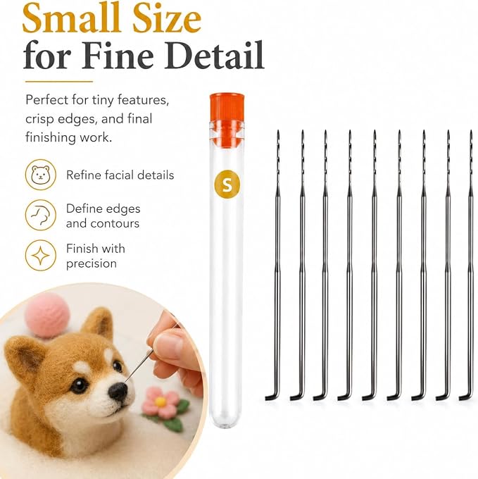 Gipony 80-Piece Felting Needles - Image 4