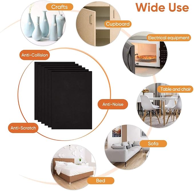 BENECREAT 10PCS 2mm Thick Self-Adhesive Foam Sheet 8.3x11.8" Insulation Foam - Image 7