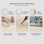 Premium Clear PET Sheets, 0.4mm Thick, High Clarity & Flexibility. Perfect - Image 6