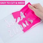 HTVRONT Puff Vinyl Heat Transfer, Puff Iron on Vinyl - Image 4