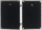 Lawrence Frames Metal Frame, Rope Design, Brushed Nickel, 4x6 Double - Image 4