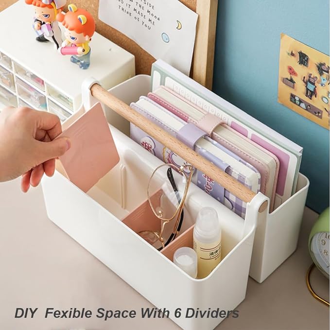 Art Caddy Organizer with Handle, Marker Organizer, Art Supply Storage Organizer - Image 4