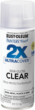 Rust-Oleum Painter's Touch 2X Ultra Cover Spray Paint, Semi-Gloss Clear | by Rust-Oleum
