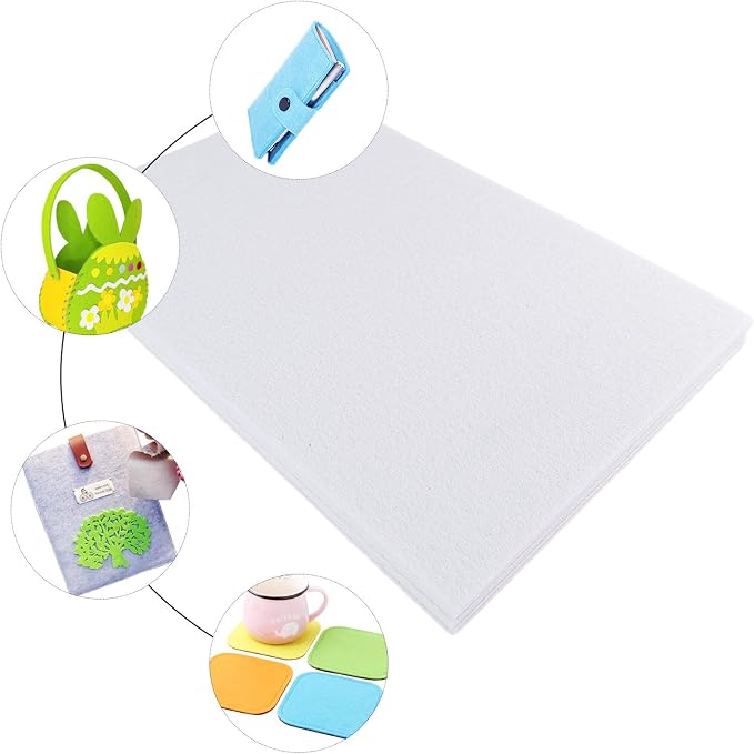 Jtnohx Stiff Felt, 2mm Thick Felt Sheets - Image 2