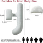 Pregnancy Pillow, SEEDNUR Full Body Maternity Pillow Support - Image 7