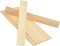 MECCANIXITY 10Pcs Wood Strips Slats, 1/8" x 1‑5/8" x 12" Thin Wood Sticks Flat by MECCANIXITY