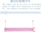 ANPURZII 10PCS #3 7 Inch Pink Invisible Zippers - Image 2