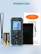 Laser Measuring Tool 165 Feet, RockSeed Portable Laser Measure, Digital - Image 9