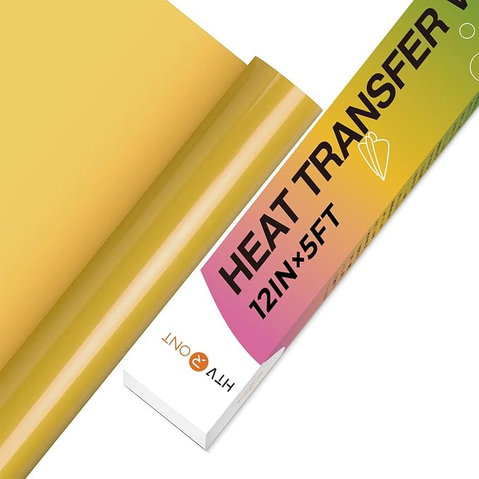 HTVRONT HTV Vinyl Rolls Heat Transfer Vinyl, HTV Vinyl by HTVRONT