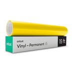 Cricut Premium Permanent Vinyl Roll, Stone Yellow by Unknown