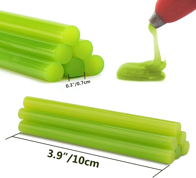 Gartful 120PCS Colored Mini Hot Glue Sticks - Image 3