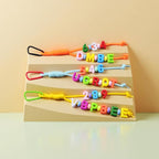 KJML DIY Paracord Keychain 12pcs Paracord Rope Keychain Braided Cord Rope Bag - Image 2