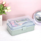 BTSKY 3-Layer Plastic Dividing Storage Box Craft Organizer and Storage - Image 7