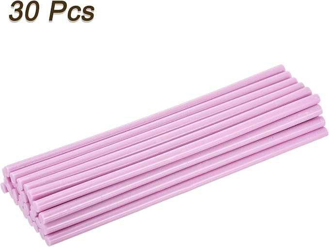 uxcell 30pcs 7mm x 200mm Full Size Hot Glue Gun Sticks 8-inch x 0.27-inch High - Image 3