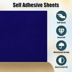Biaungdo Self Adhesive Felt Sheets, Dark Blue Felt Sheet 17.7 x 117 Inch | - Image 2