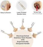 The Oxford Punch Needle Fine Point Set - Image 4