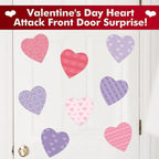 90 Pieces Heart Cutouts Paper Hearts Heart Shape Cards 5.5 Inches Large - Image 4